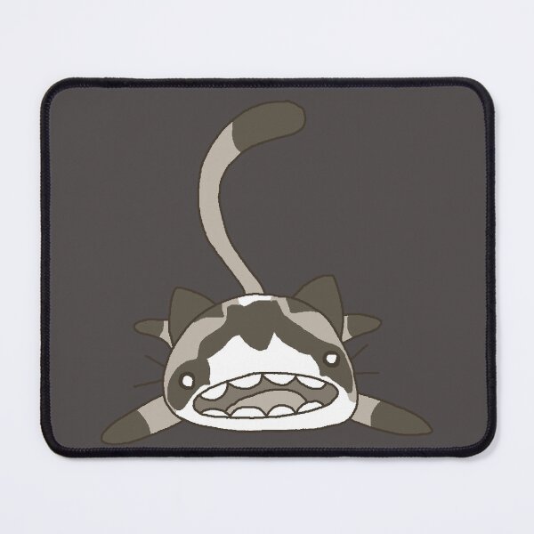 Item preview, goofy cat laying on the ground designed and sold by kaboodel.