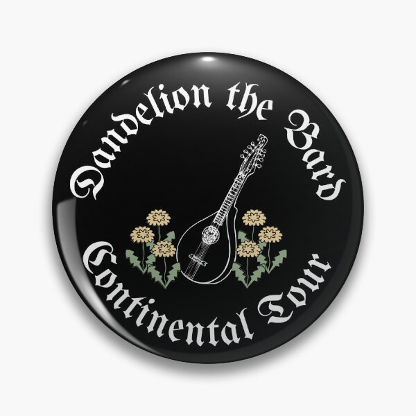 Item preview, Dandelion on Tour (The Witcher) designed and sold by Tomb & Tome.