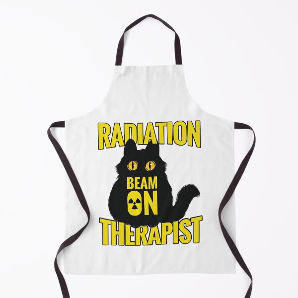 Item preview, Radiation Therapist Black Cat designed and sold by chillaxcats.