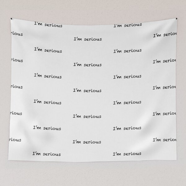 Item preview, I’m serious designed and sold by dvoevnore.