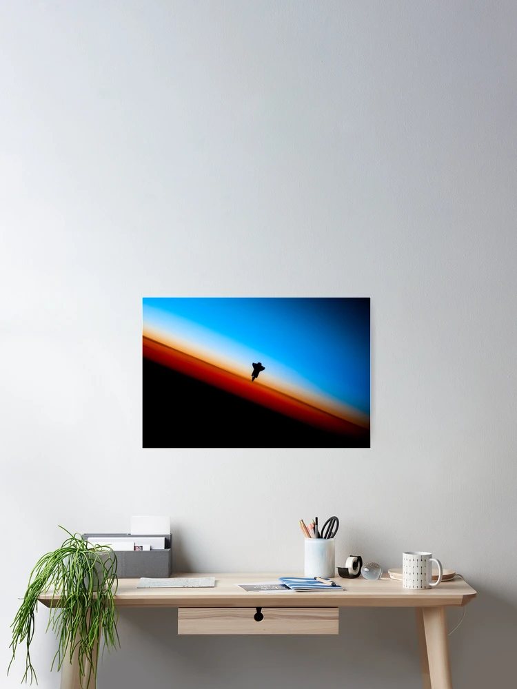 Thumbnail 2 of 3, Poster, Shuttle Sunset designed and sold by Space Prints.