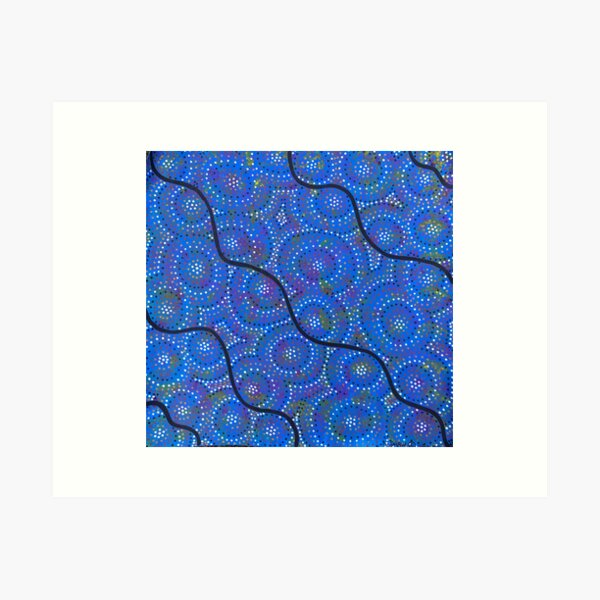 Item preview, blue river and ocean designed and sold by Shannonshaw300.