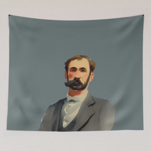 Item preview, Vintage portrait of a bearded man, portrait man, portrait man, vintage portrait art, vintage painting of a man, vintage art designed and sold by Artsareus.