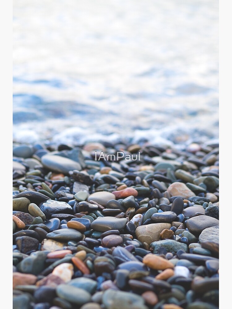 Thumbnail 3 of 3, Poster, Pebbles on the Beach designed and sold by IAmPaul.