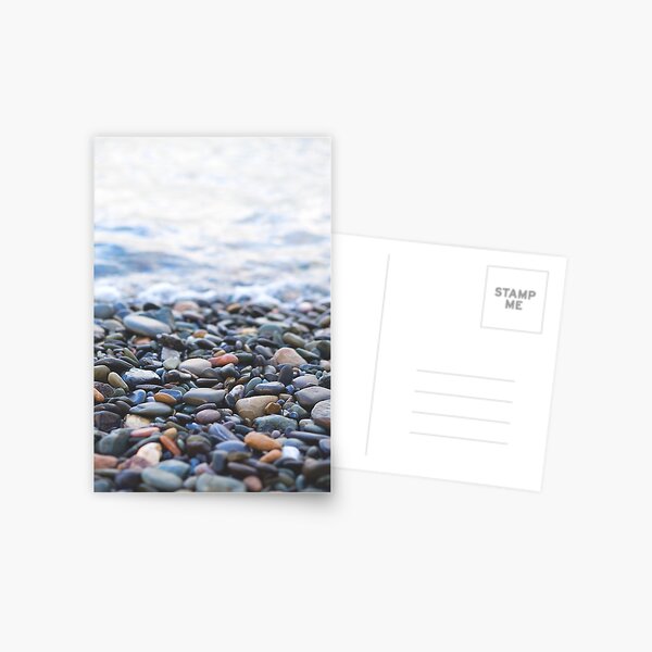 Pebbles on the Beach Postcard