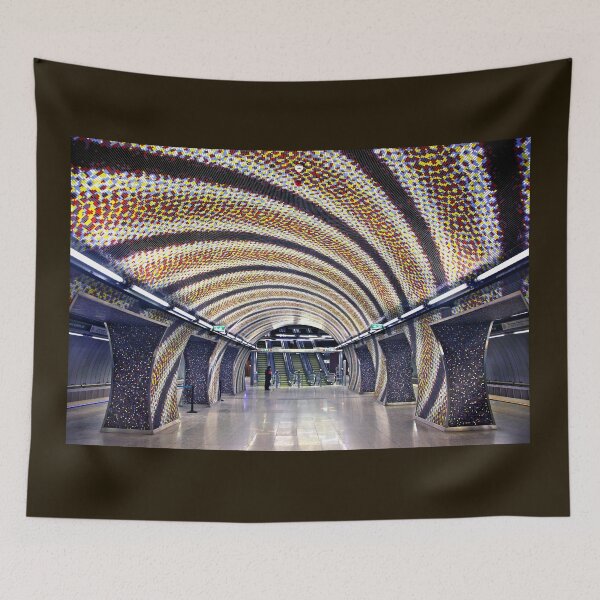 Item preview, Psychedelic Metro Station in Budapest designed and sold by Hercules Milas.