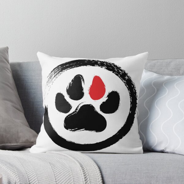 Item preview, "In Memory of" Dog Paw Print  designed and sold by JustStrokes.