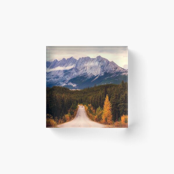 Item preview, Let’s drive here - Beautiful autumn forests and mountains in the background  designed and sold by Durgaa D.