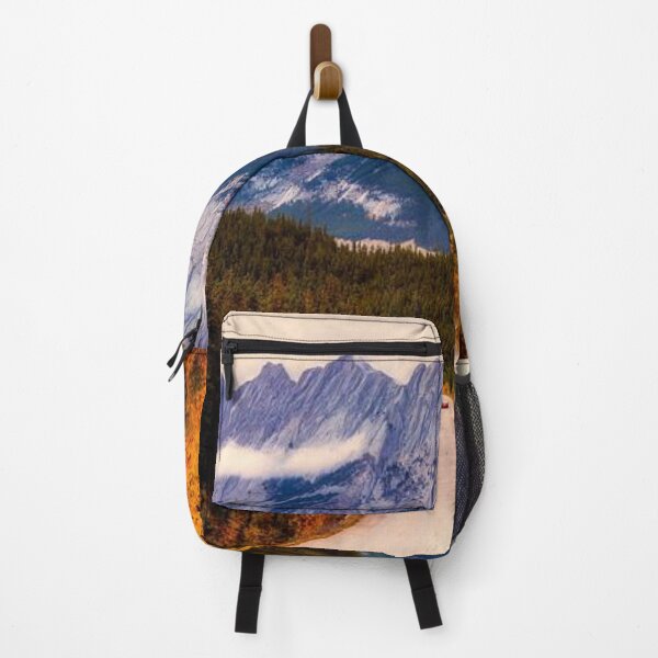 Item preview, Let’s drive here - Beautiful autumn forests and mountains in the background designed and sold by Durgaa D.