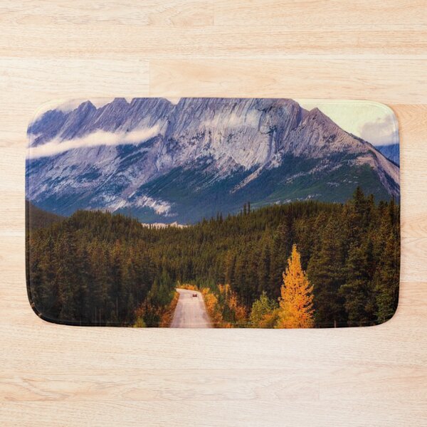 Item preview, Let’s drive here - Beautiful autumn forests and mountains in the background  designed and sold by Durgaa D.