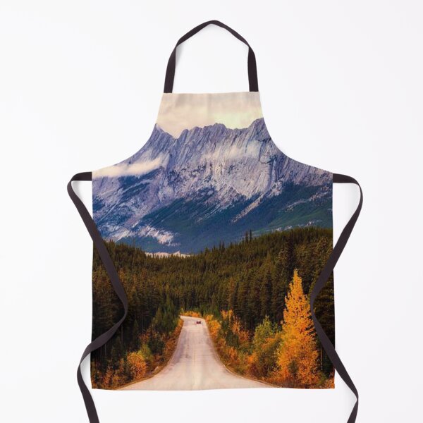 Item preview, Let’s drive here - Beautiful autumn forests and mountains in the background designed and sold by Durgaa D.