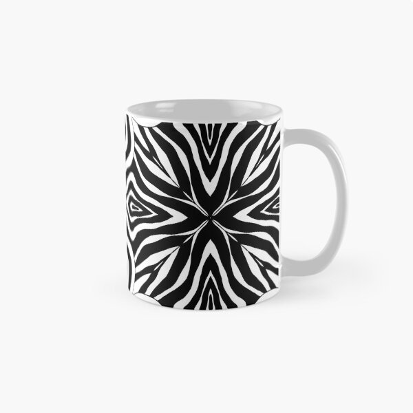 Item preview, Black And White Symmetric Illusion Pattern designed and sold by patternologyy.