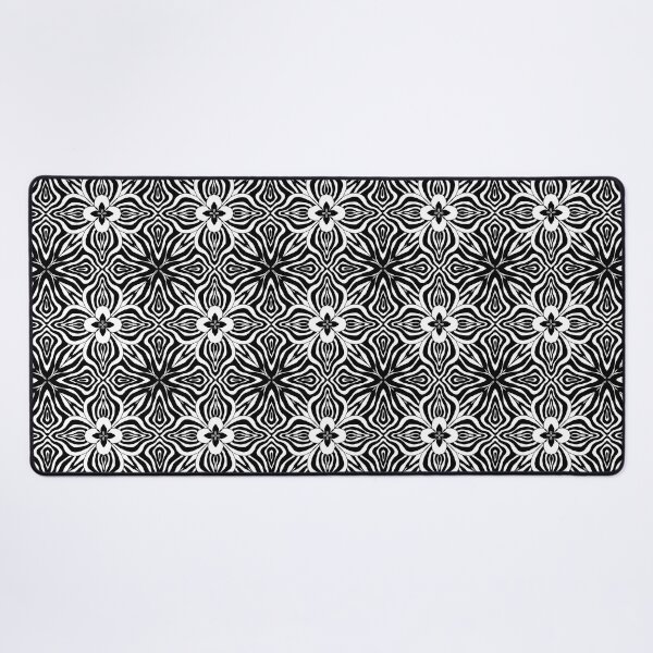 Item preview, Black And White Symmetric Illusion Pattern designed and sold by patternologyy.