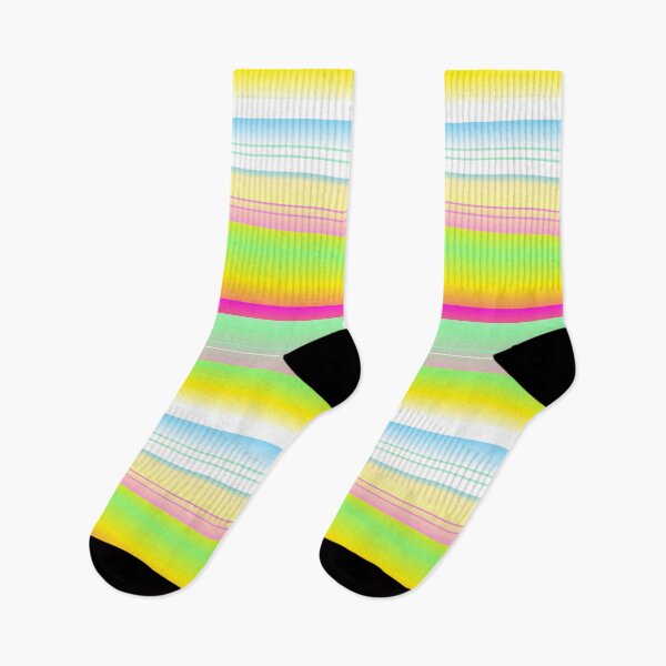 Item preview, Vibrant tropical color palette line pattern | Vibrant tropical color combination designed and sold by lausn.