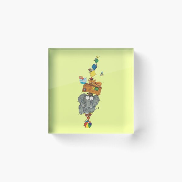 Item preview, Tower of Balancing Animals designed and sold by artbysarahallen.