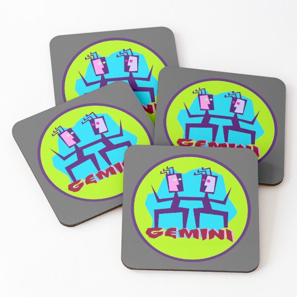 Item preview, Gemini Zodiac Cartoon Sign designed and sold by ArtGraffita.