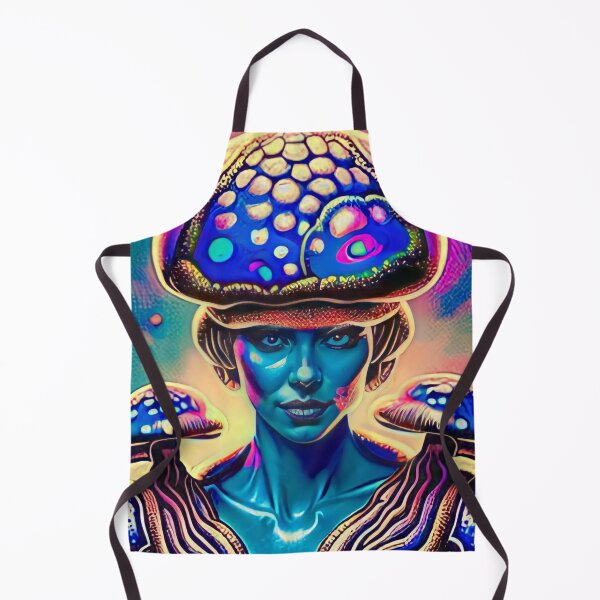 Item preview, Psychedelic Mushroom Queen designed and sold by BubbleCrumbs.