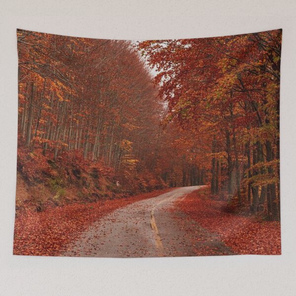 Item preview, Walking through wood - Beautiful autumn forests designed and sold by Durgaa D.