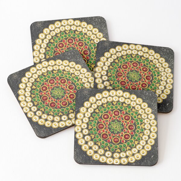 Item preview, Festive Love Mandala designed and sold by Frankey Craig.
