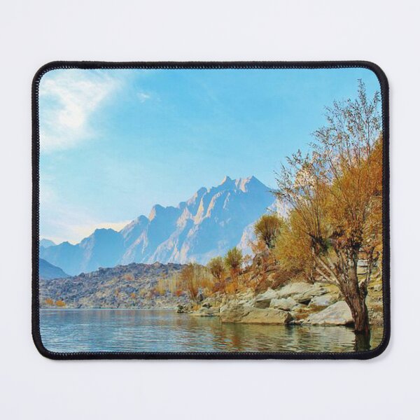 Item preview, Beautiful lake - Beautiful autumn forests designed and sold by Durgaa D.