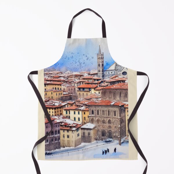 Aperçu de l'œuvre Florence, scène d'hiver créée et vendue par i-cottagedesign.