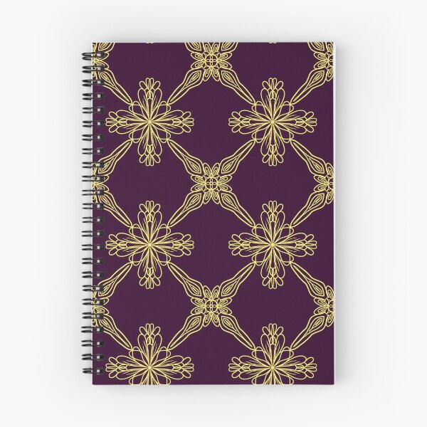 Item preview, Purple and Golden Symmetric Pattern designed and sold by patternologyy.