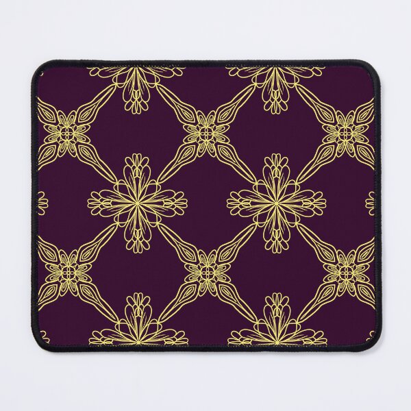 Item preview, Purple and Golden Symmetric Pattern designed and sold by patternologyy.