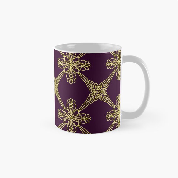 Item preview, Purple and Golden Symmetric Pattern designed and sold by patternologyy.