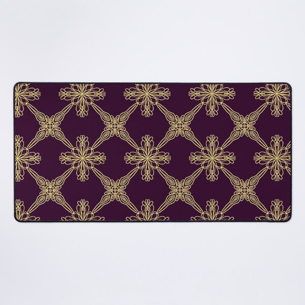 Item preview, Purple and Golden Symmetric Pattern designed and sold by patternologyy.