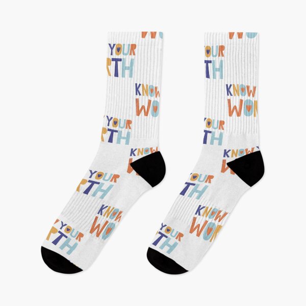 Item preview, Know Your Worth designed and sold by Trendy Design.