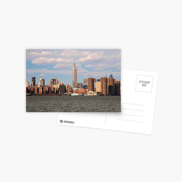 New York Skyline Postcard