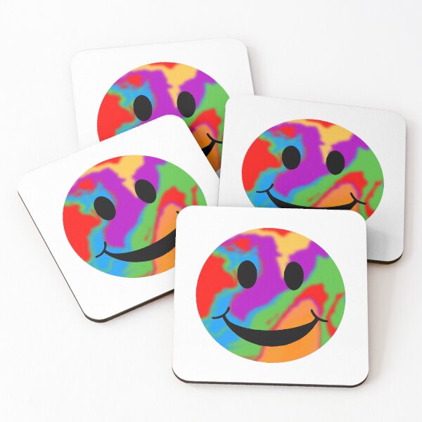 Item preview, rainbow smiley face designed and sold by maddi chamberlin.
