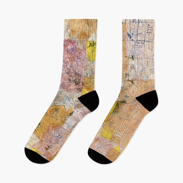 Item preview, Suburban idyll (garden city idyll) (1926) by Paul Klee designed and sold by VintageArtRepro.
