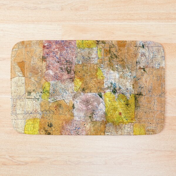 Item preview, Suburban idyll (garden city idyll) (1926) by Paul Klee designed and sold by VintageArtRepro.