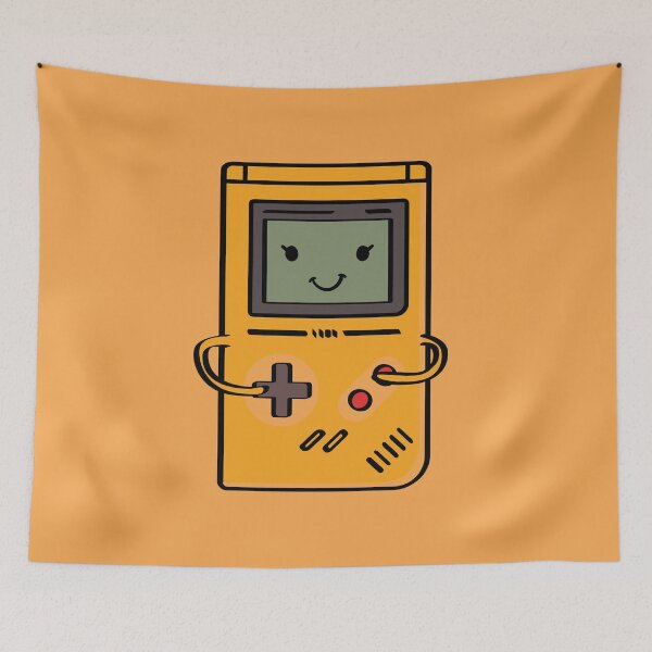 Aperçu de l'œuvre Illustration mignonne de gameboy créée et vendue par CutestShopEver.