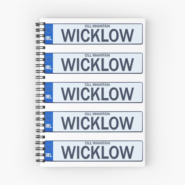 Item preview, Wicklow Wicklow Wicklow Wicklow Wicklow = 5 Reg Plates designed and sold by -Ireland-.