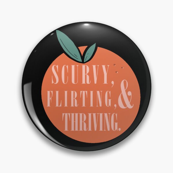 Item preview, scurvy, flirty, and thriving one last stop sticker designed and sold by mkayy-s.