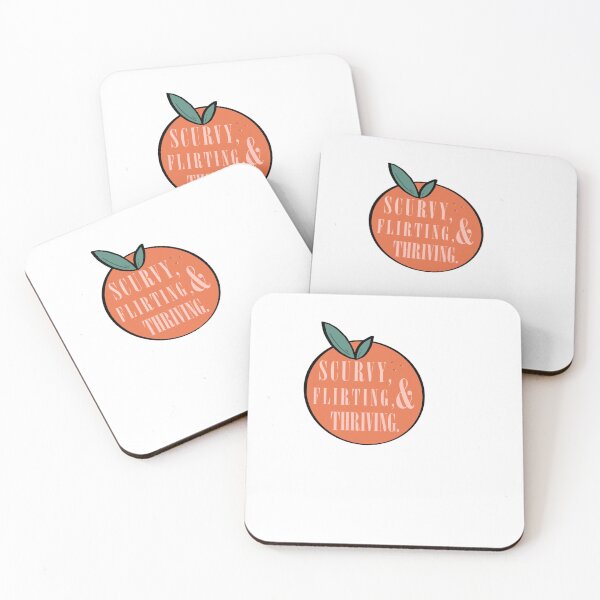Item preview, scurvy, flirty, and thriving one last stop sticker designed and sold by mkayy-s.