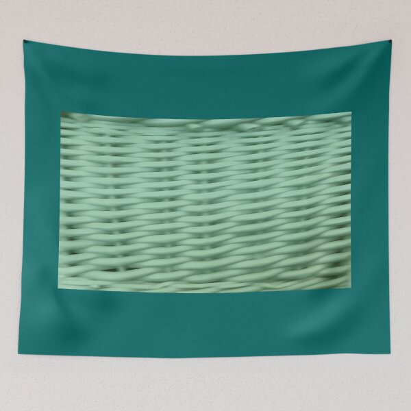 Item preview, Wicker Fine Art Decor - Sea Foam - Home Decor Accent Art -  designed and sold by SkyArt2022.