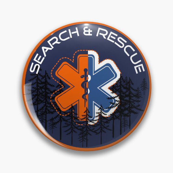 Item preview, Search and Rescue Medical badge designed and sold by TheContactor.