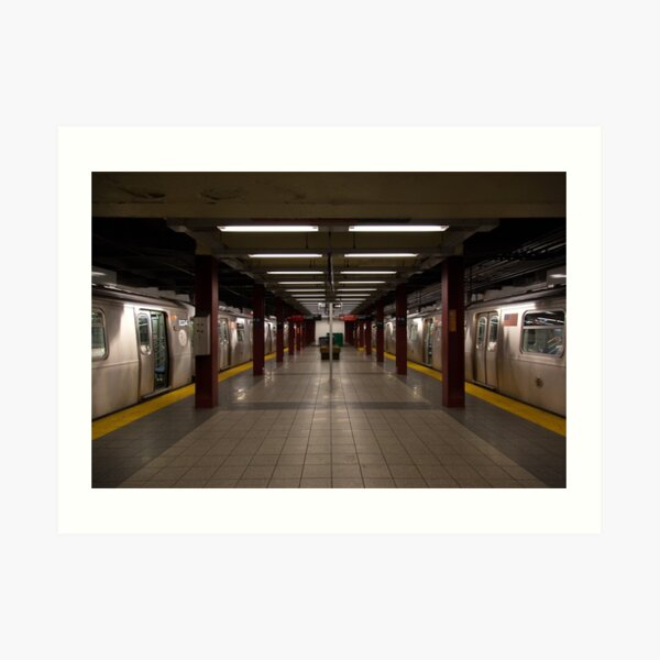 New York Subway Art Print
