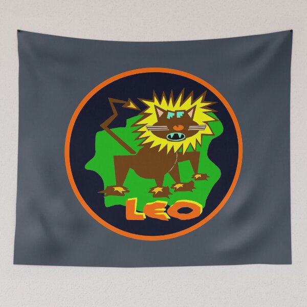 Item preview, Leo Zodiac Cartoon Sign designed and sold by ArtGraffita.