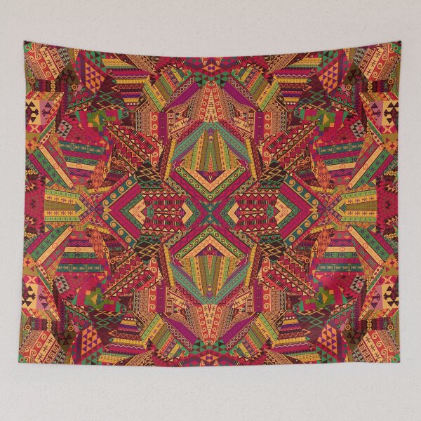 Item preview, Traditional Indian Style Patchwork Pattern designed and sold by deepakrode7.
