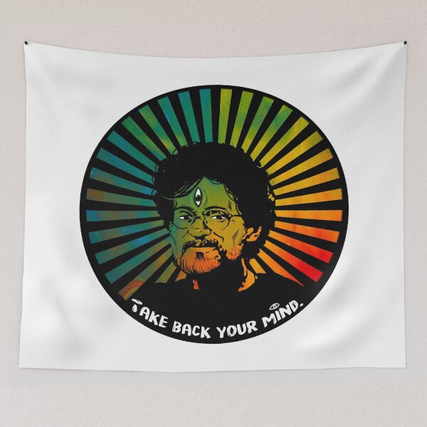 Item preview, Terence McKenna - Take Back Your Mind designed and sold by PsilocyBram.