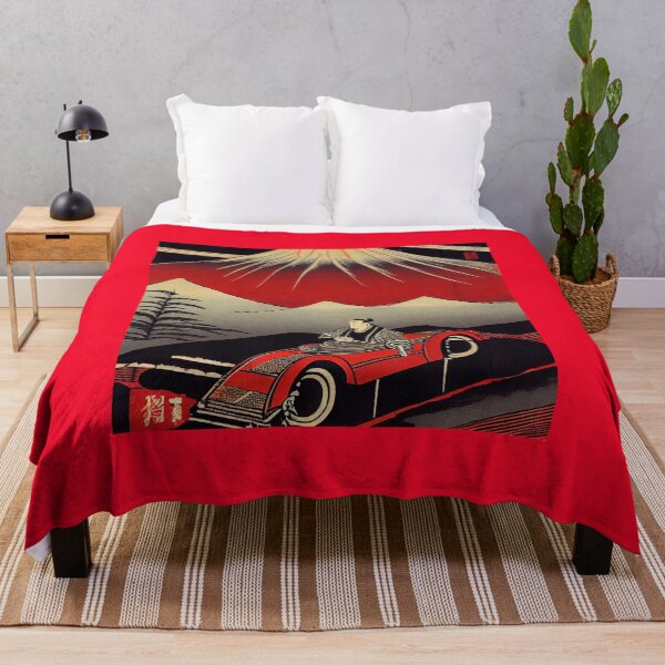 Item preview, Samurai in a red car designed and sold by inkMortar.