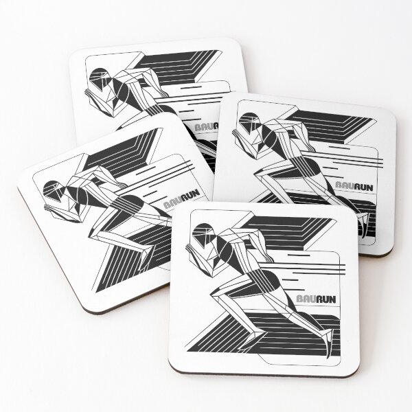 Item preview, Bauhaus Run Design for a Lover of Contemporary Art and Sport  designed and sold by KOTOdesign.