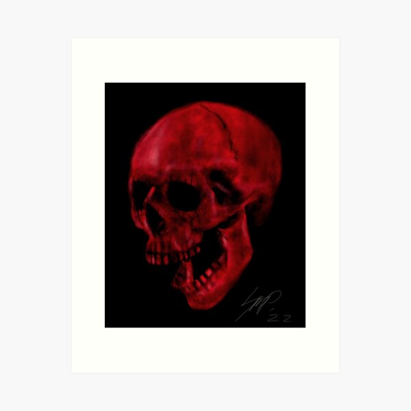 Necro Skvll IV Art Print