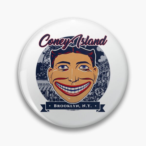 Item preview, Coney Island Steeplechase Face designed and sold by ashleyherkie.