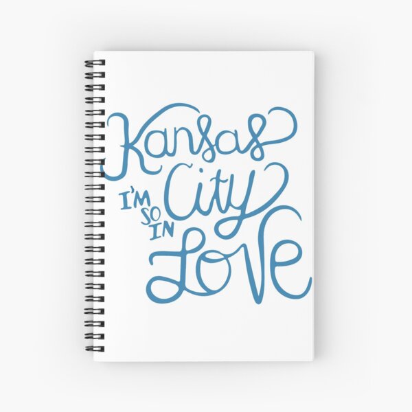 Kansas City I'm So In Love Spiral Notebook