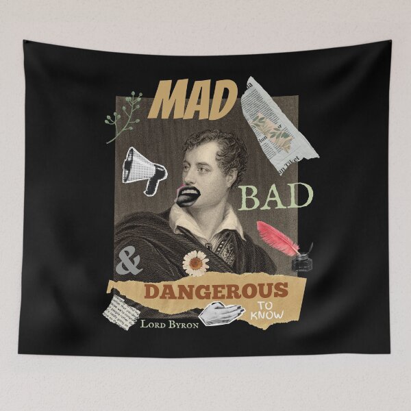 Item preview, Portrait of Lord Byron: Mad, bad and dangerous to know designed and sold by CastlesClassics.
